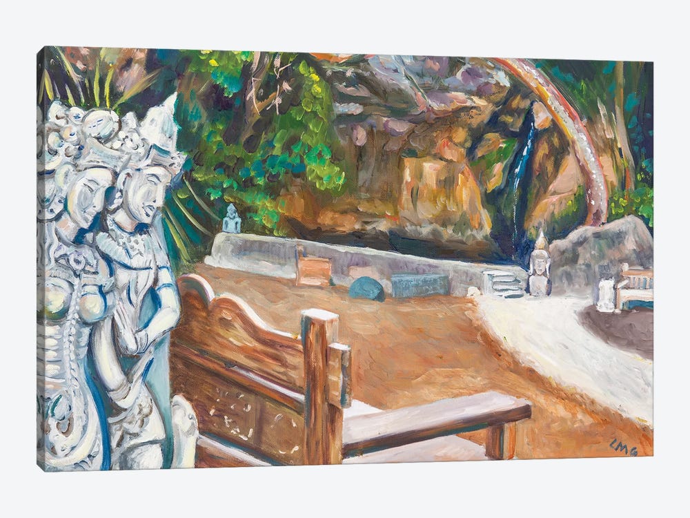 Jalan Jalan Imports, Topanga Canyon by Lisa Goldfarb 1-piece Canvas Artwork