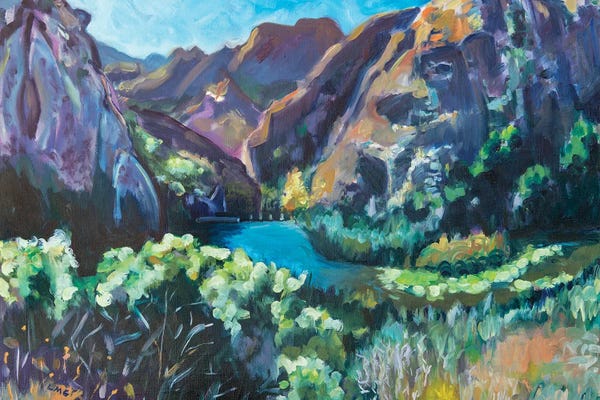 Lisa Goldfarb: Malibu Creek State Park by Lisa Goldfarb