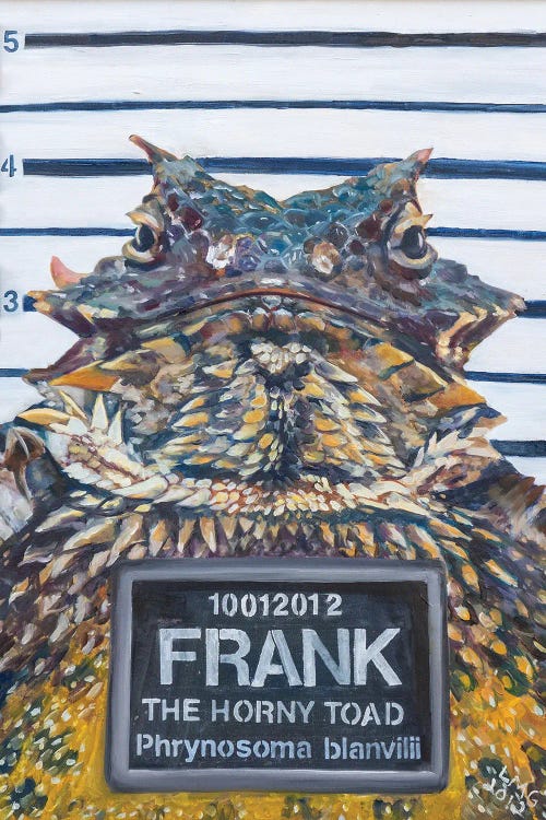 Wanted, Frank, The Horny Toad