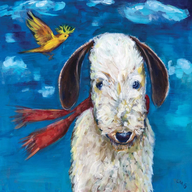 Snoopy And Woodstock Are Real by Lisa Goldfarb wall art