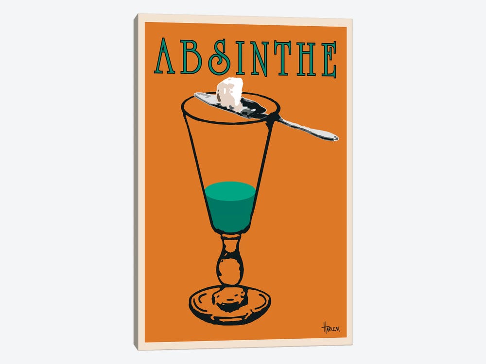 Absinthe by Lee Harlem 1-piece Art Print