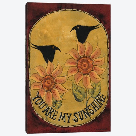 My Sunshine Canvas Print #LHL17} by Lisa Hilliker Art Print