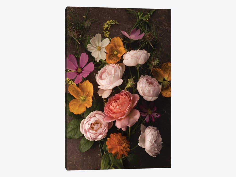 A Pocket Full Of Posies by Leah McLean 1-piece Canvas Art Print