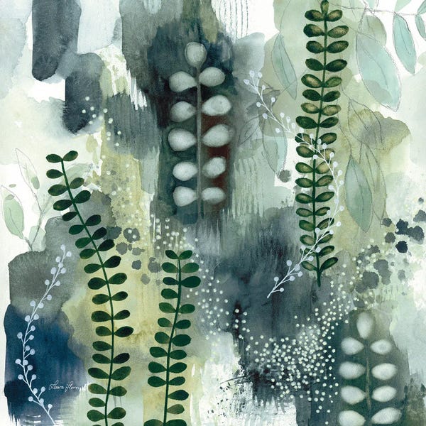 Ferns: Woodland Walk IV by Laura Horn