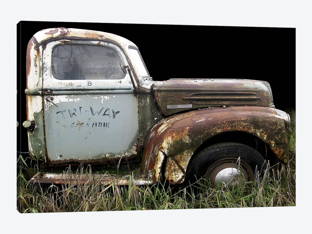 1947 Ford 1 Ton by Larry Hunter 1-piece Canvas Artwork