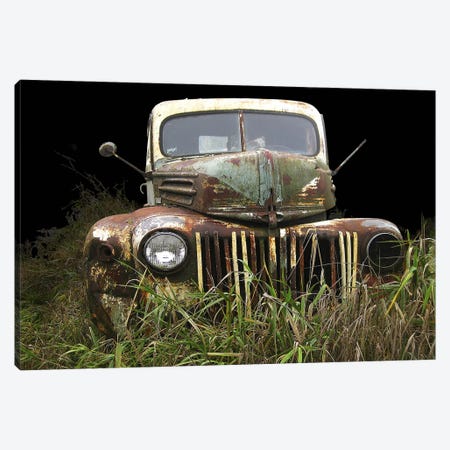 1947 Ford Canvas Print #LHR2} by Larry Hunter Canvas Wall Art