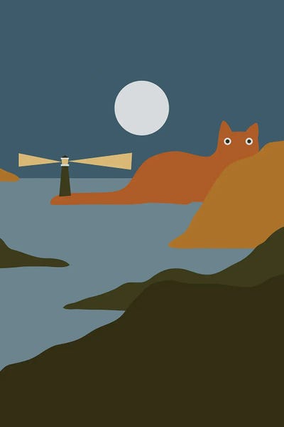 Lim Heng Swee: Cat Landscape XX by Lim Heng Swee