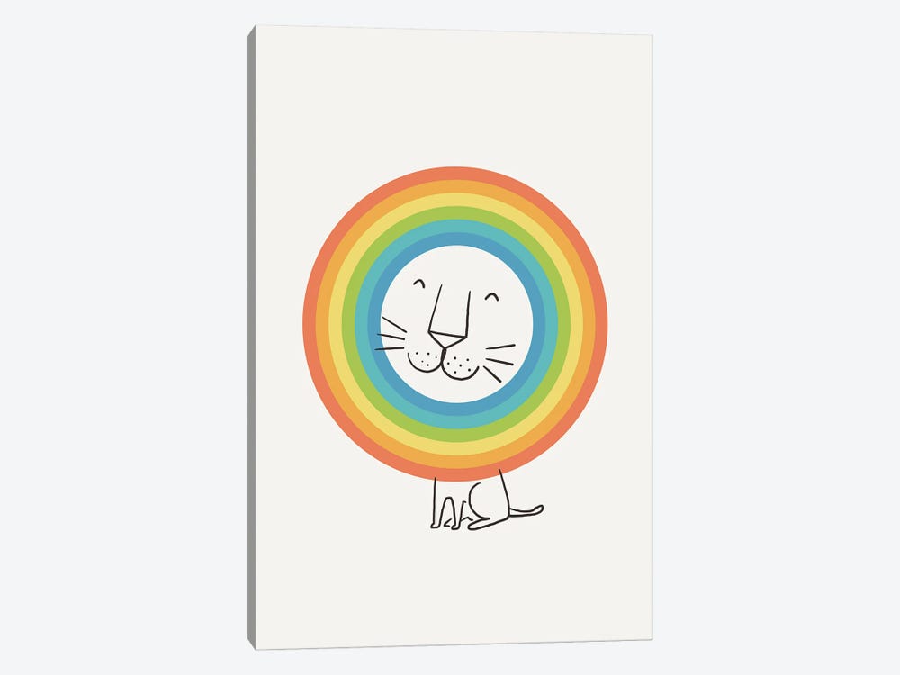 A Happy Lion by Lim Heng Swee 1-piece Art Print