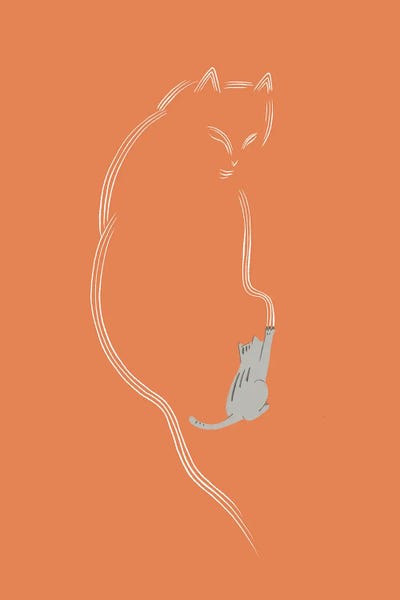 Artist Cat by Lim Heng Swee canvas print