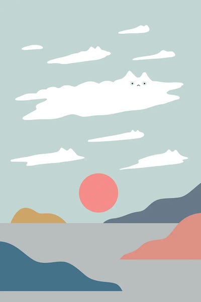 Lim Heng Swee: Cat Landscape XXIII by Lim Heng Swee