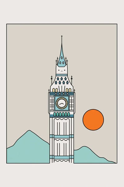Big Ben: Cat Landscape XXIV by Lim Heng Swee