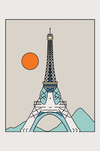 Cat Landscape XXV by Lim Heng Swee canvas print