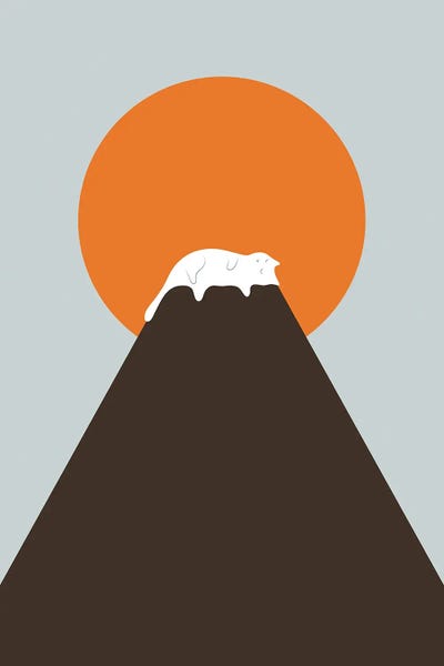 Volcanoes: Cat Landscape XXVIII-B by Lim Heng Swee