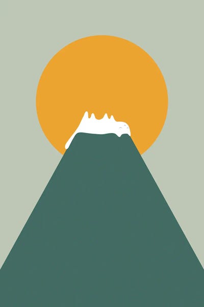 Volcanoes: Cat Landscape XXVIII-C by Lim Heng Swee
