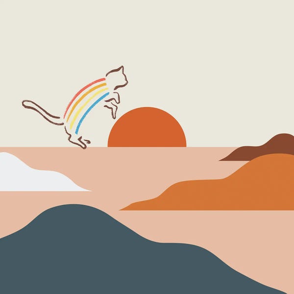 Lim Heng Swee: Cat Landscape XXXI-A by Lim Heng Swee