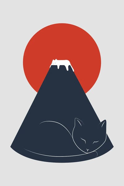 Volcanoes: Cat Landscape XXXVI by Lim Heng Swee