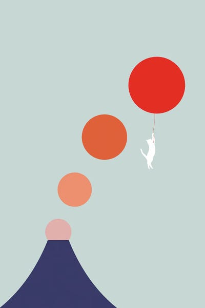 Volcanoes: Cat Landscape XXXIX by Lim Heng Swee