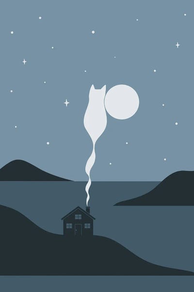 Lim Heng Swee: Cat Landscape XLV by Lim Heng Swee
