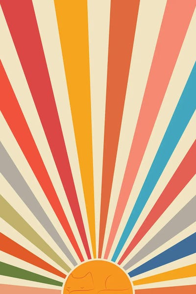 Dopamine Decor: Cat Landscape XLVI by Lim Heng Swee