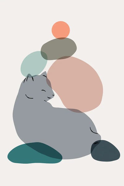 Lim Heng Swee: Cat Landscape LX by Lim Heng Swee