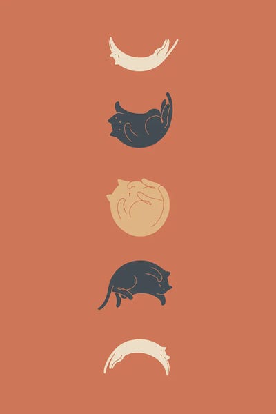 Lim Heng Swee: Cat Landscape LXI by Lim Heng Swee