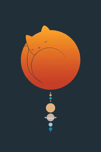 Lim Heng Swee: Cat Landscape LXVI by Lim Heng Swee