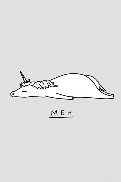 Lim Heng Swee: Moody Animals: Unicorn by Lim Heng Swee