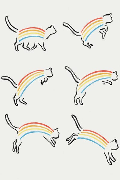Lim Heng Swee: Rainbow Cats by Lim Heng Swee