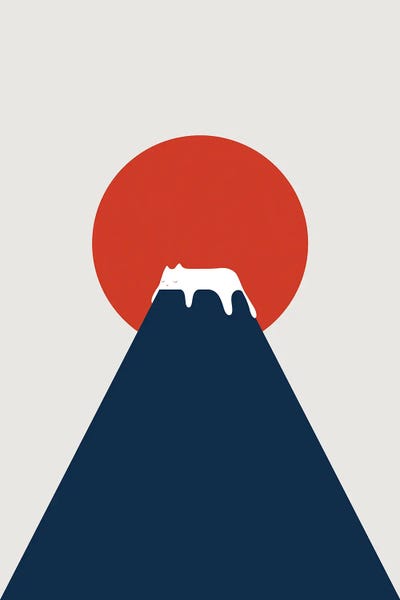 Volcanoes: Cat Landscape V by Lim Heng Swee