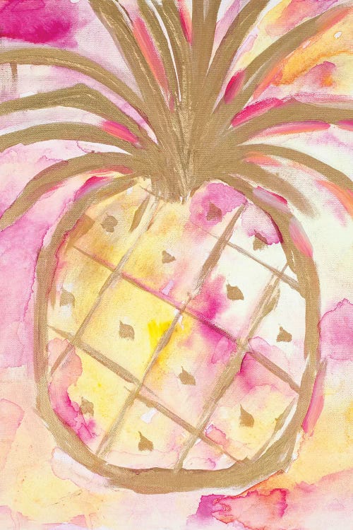 Pink Gold Pineapple