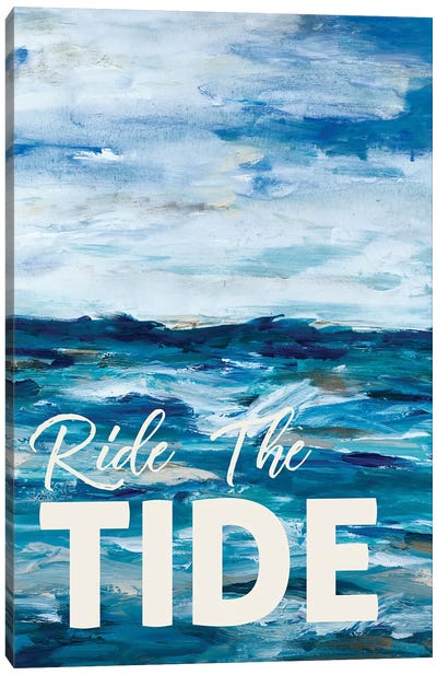 Ride The Tide Canvas Art Print