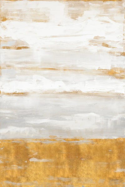 Giclee Features: Golden Land Abstract by L. Hewitt