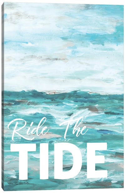 Ride The Tide Canvas Art Print