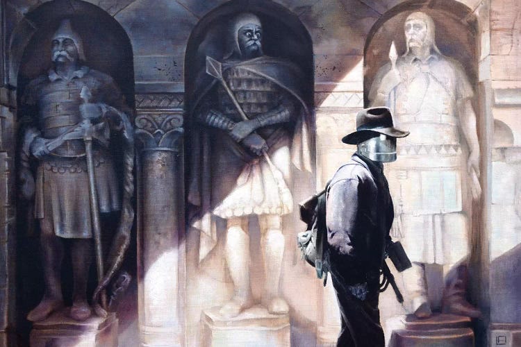 The Walls Have Eyes by Linda Adair wall art