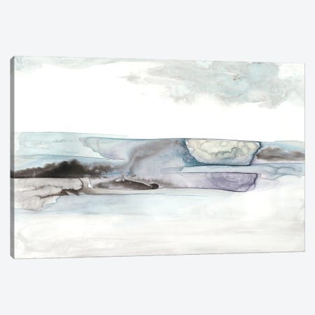 Organic Seascape Blue II Canvas Print #LIB30} by Lila Bramma Canvas Art Print