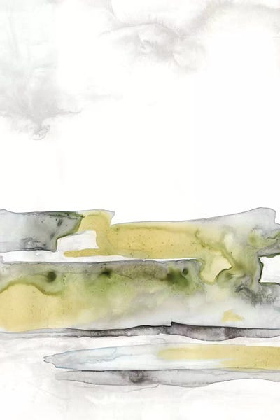 Organic Seascape Green I by Lila Bramma acrylic art print