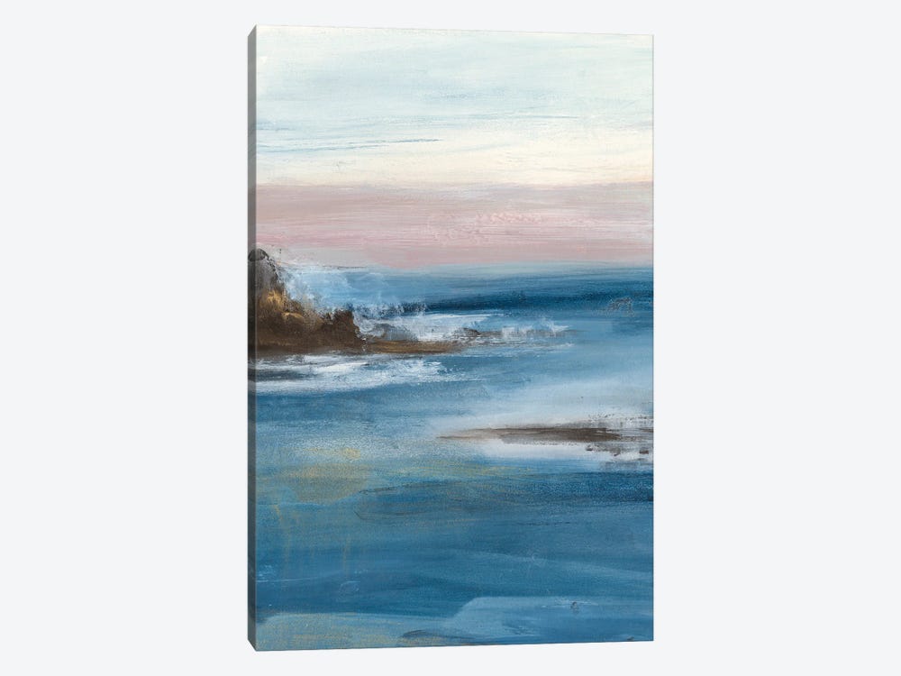 Merging The Ocean I by Lila Bramma 1-piece Canvas Art