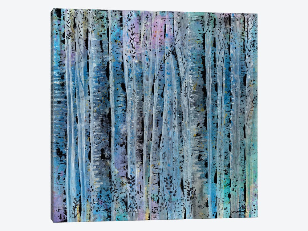 Sliver Trees by Lisa Concannon 1-piece Canvas Artwork