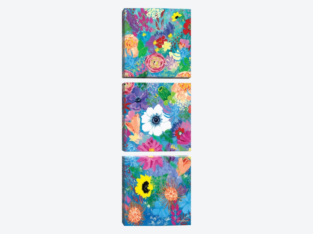 Tapestry by Lisa Concannon 3-piece Canvas Print