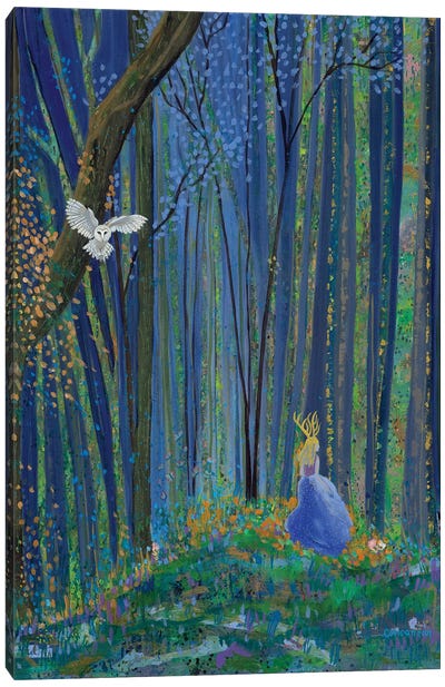 Bois de Lune Canvas Art Print - Lisa Concannon