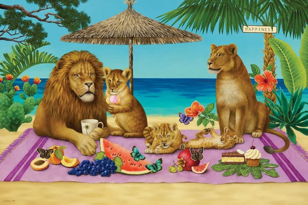 Party Animals: The Family by Liene Liepiņa