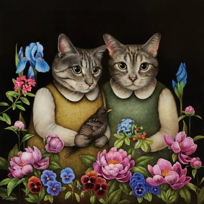 Sister by Liene Liepiņa canvas print