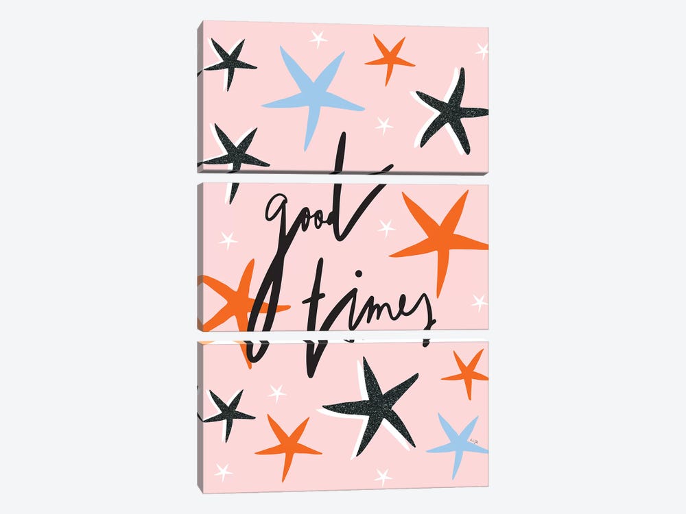 Good Times by Linda Gobeta 3-piece Art Print