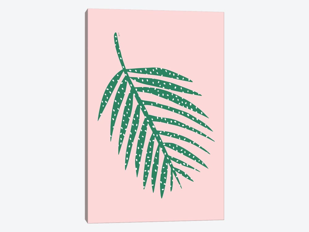 Palm Leaf by Linda Gobeta 1-piece Canvas Print