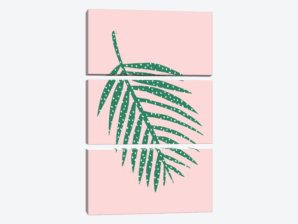 Palm Leaf by Linda Gobeta 3-piece Art Print