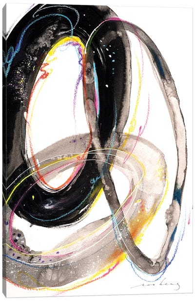 Swirly Whirls II Canvas Art Print - Soo Beng Lim