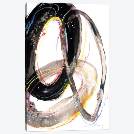 Swirly Whirls II Canvas Print #LIM102} by Soo Beng Lim Canvas Print