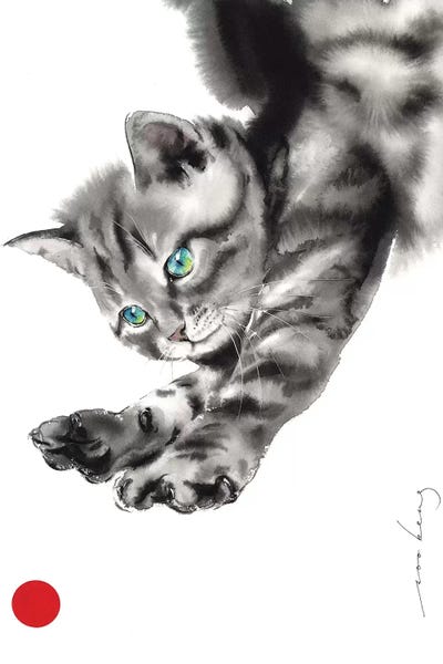 To Catch a Ball by Soo Beng Lim canvas print