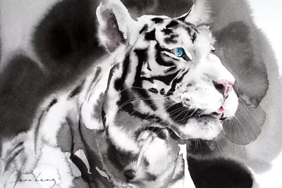 White Tiger I by Soo Beng Lim canvas print