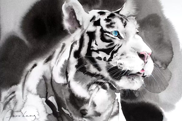 Soo Beng Lim: White Tiger I by Soo Beng Lim